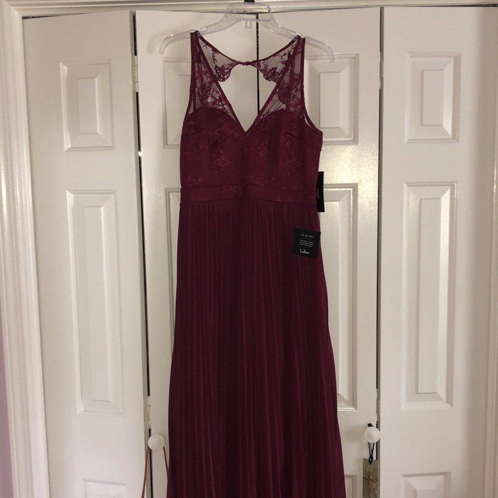 Floor length dress